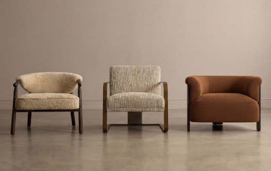 3 New Armchairs: Nur, Rona and Porta