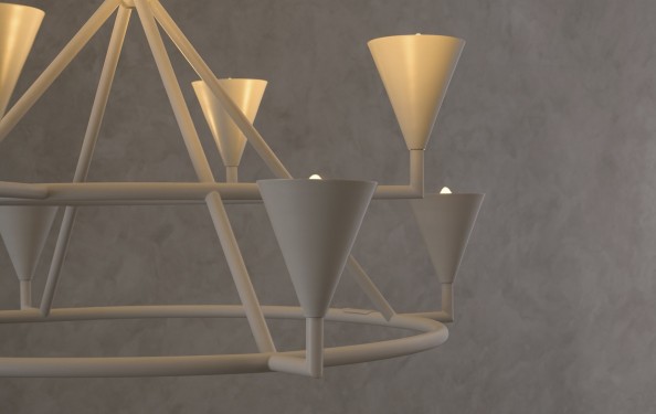 Light, Chosen by the Room: New Pendants and Chandeliers