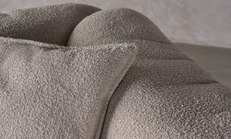 Nuvola Corner Sofa Section (Fabric: FIORD PLAIN col.102 (Cat. 3))