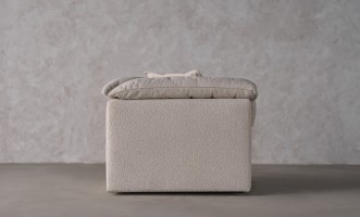 Nuvola Corner Sofa Section (Fabric: FIORD PLAIN col.102 (Cat. 3))