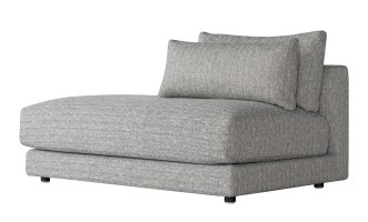 Narvik Mix Ottoman Section Sofa Left Arm (Fabric: Corso D col.18)