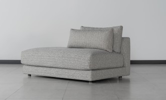 Narvik Mix Ottoman Section Sofa Left Arm (Fabric: Corso D col.18)