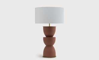 Metric Table Lamp Ceramic