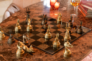Set of Chess Animals (60,5x60,5x15cm)