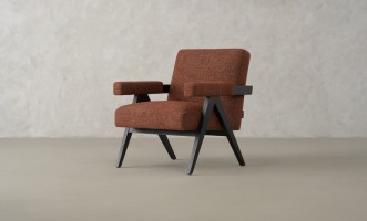 Bowie Armchair (Fabric Lola 501)