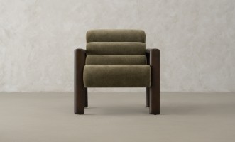 Jerome Accent Chair (fabric Moss-008 Olive)