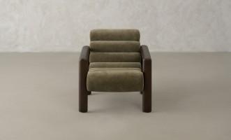 Jerome Accent Chair (fabric Moss-008 Olive)