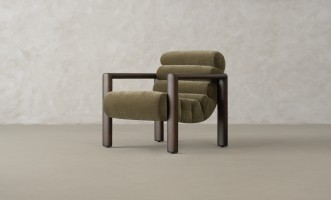 Jerome Accent Chair (fabric Moss-008 Olive)
