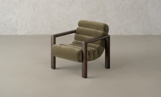 Jerome Accent Chair (fabric Moss-008 Olive)