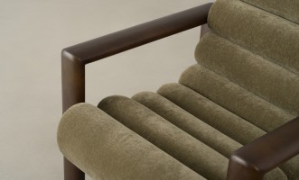 Jerome Accent Chair (fabric Moss-008 Olive)