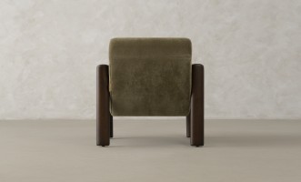 Jerome Accent Chair (fabric Moss-008 Olive)