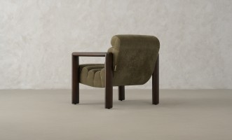 Jerome Accent Chair (fabric Moss-008 Olive)