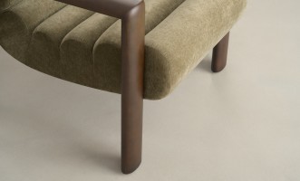 Jerome Accent Chair (fabric Moss-008 Olive)
