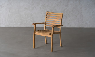 Corfu Teak Dining Armchair