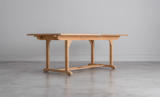 Corfu Extension Teak Table