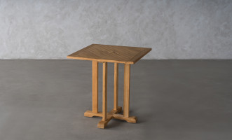 Capri Square Teak Table