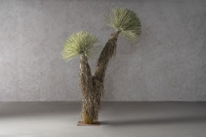 Artificial Scarecrow Tree 2 heads H211 cm