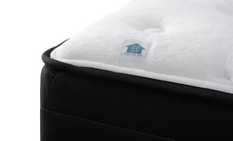 SIMM BR Silver Charcoal Coast Plush 160x200 Mattress