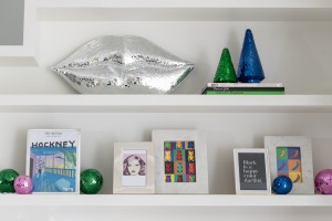 Photo Frame 13X18 Marble White L