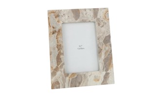 Photo Frame 13X18 Marble Beige L