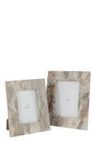 Photo Frame 13X18 Marble Beige L