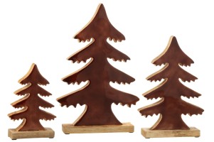 Pine Tree On Base Natural/Brown L