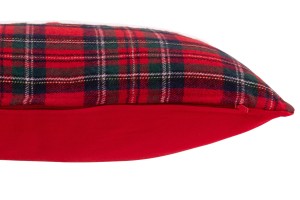 Merry Christmas Cushion Red/White (45x45x15cm)