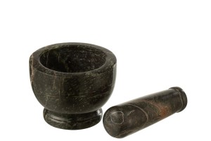Mortar and Pestle Matt Marble Green