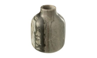 Vase Marble Black/Light Grey