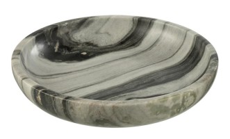 Serving Bowl Marble Black/Light Grey