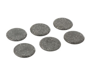 Coaster Marble Grey, Set Of 6