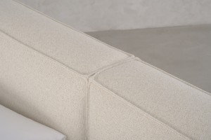 Navarra Bed 203x181 cm (fabric EGG3A)