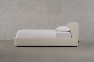 Navarra Bed 203x181 cm (fabric EGG3A)