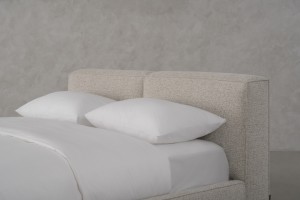 Navarra Bed 203x181 cm (fabric EDC8)