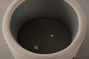 Fabi Pouf (fabric EP1)