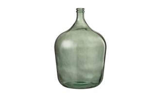 Vase Carafe Glass Green L