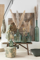 Vase Carafe Glass Green L