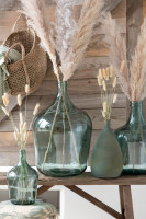 Vase Carafe Glass Green L