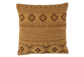 Etnic Cushion Cotton Ochre
