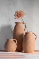 Jug Vase Ceramic Brown S