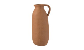 Jug Vase Ceramic Brown L