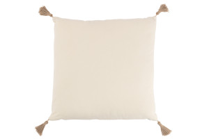 Woven Cushion Square Beige