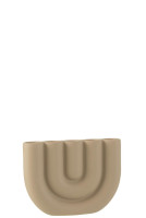 Candle Holder Arc Beige 5 Candles