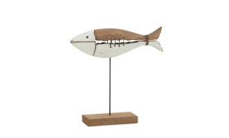 Fish Stand Stitches Wood Mix S