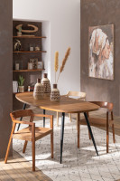 Leav Shapes Vase Beige/Brown