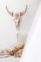 Fringed Beige I Cushion