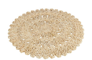 Flower Circles Natural Placemat