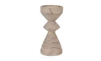 Candle Holder Sandy Gray