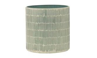 Mosaic Grey Hurricane Holder L
