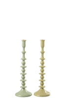 Melanie Green Candlestick Assortment Of 2